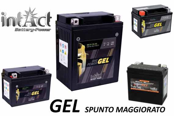 INTACT BATTERIE GEL SPUNTO MAGGIORATO