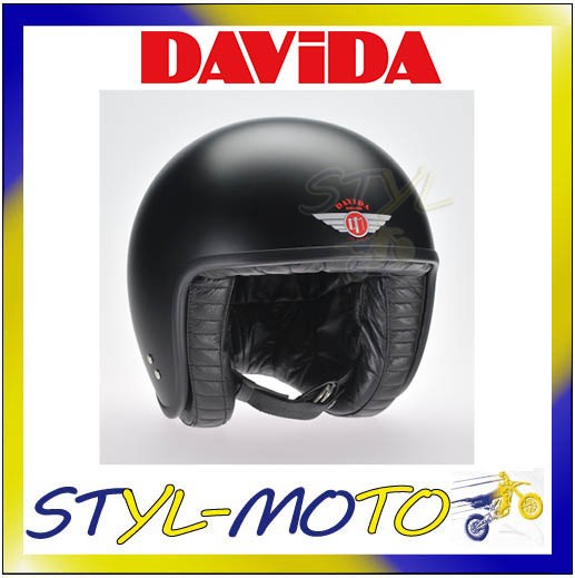 80113 CASCO DAVIDA 80-JET STANDARD CREAM//BLACK LEATHER TAGLIA L