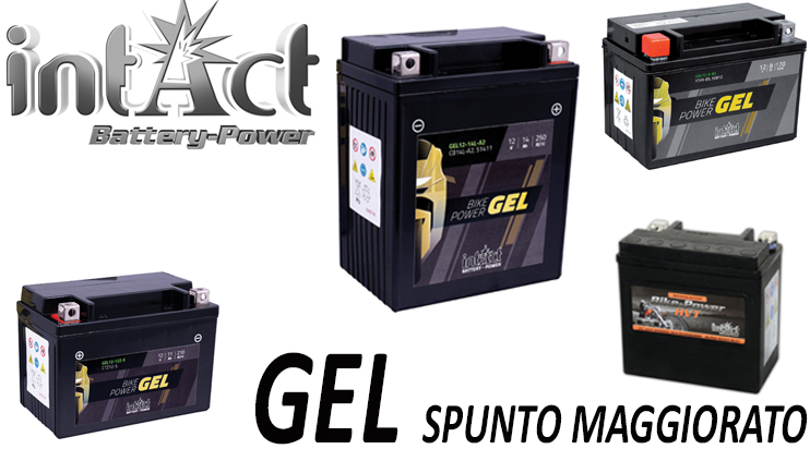 INTACT BATTERIE GEL SPUNTO MAGGIORATO